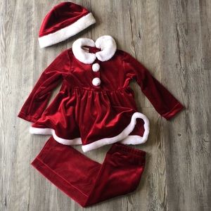 Rose Cottage Holiday Pant Set & Hat
